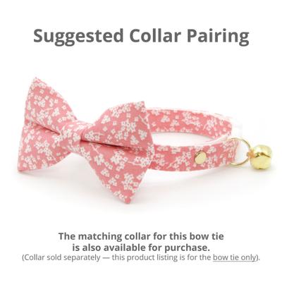 Show full view: Made By Cleo Sakura Cat Bow Tie slide 2 of 2