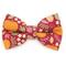 Show in main carousel: Made By Cleo Pumpkin Patch Cranberry Cat Bow Tie slide 1 of 5