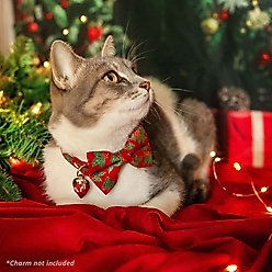 Made By Cleo Crimson Berry Cat Bow Tie slide 2 of 3
