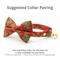 Show in main carousel: Made By Cleo Crimson Berry Cat Bow Tie slide 3 of 3