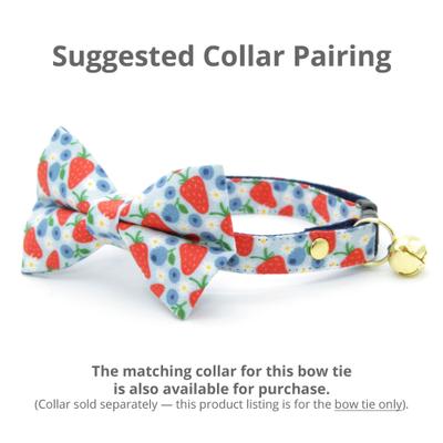 Show full view: Made By Cleo Berry Bramble Cat Bow Tie slide 4 of 4