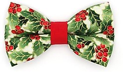 Made By Cleo Holiday Holly Cat Bow Tie