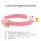 Show in main carousel: Made By Cleo Velvet Ballet Pink Cat Collar slide 2 of 5
