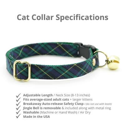 Show full view: Made By Cleo Hunter Cat Collar slide 3 of 7