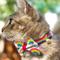 Show in main carousel: Made By Cleo Retro Rainbow Cat Collar slide 4 of 6