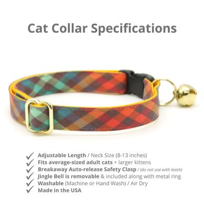 Show full view: Made By Cleo Campfire Cat Collar slide 2 of 4