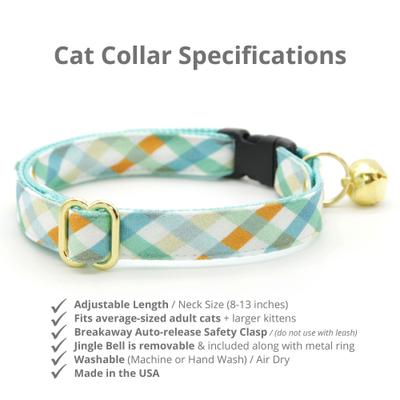 Show full view: Made By Cleo Seashore Cat Collar slide 3 of 6