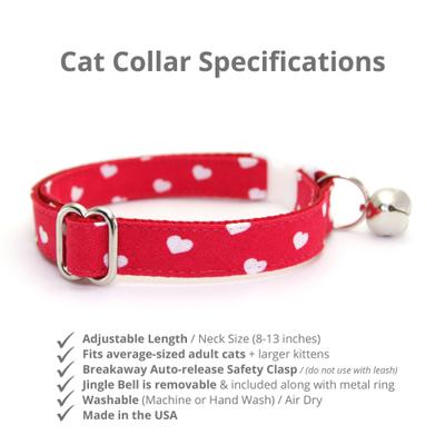 Show full view: Made By Cleo Love Song Cat Collar slide 2 of 4