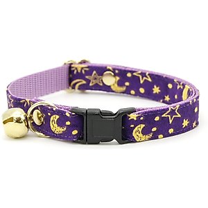 Made By Cleo Moonlight Purple Cat Collar