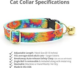 Made By Cleo Woodstock Cat Collar slide 2 of 5
