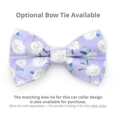 Show full view: Made By Cleo Periwinkle Peony Cat Collar slide 4 of 4