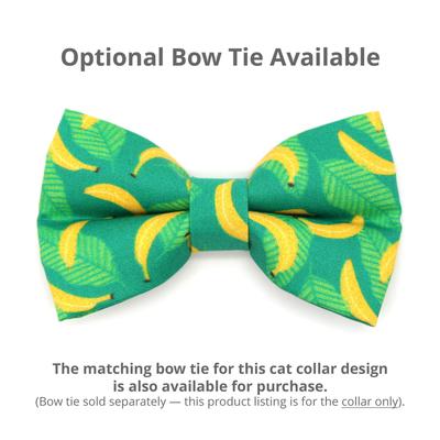 Show full view: Made By Cleo Going Bananas Green Cat Collar slide 5 of 5