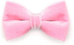 Made By Cleo Velvet Ballet Pink Cat Bow Tie