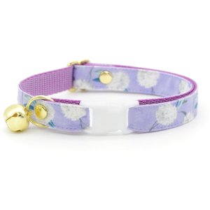 Made By Cleo Periwinkle Peony Cat Collar