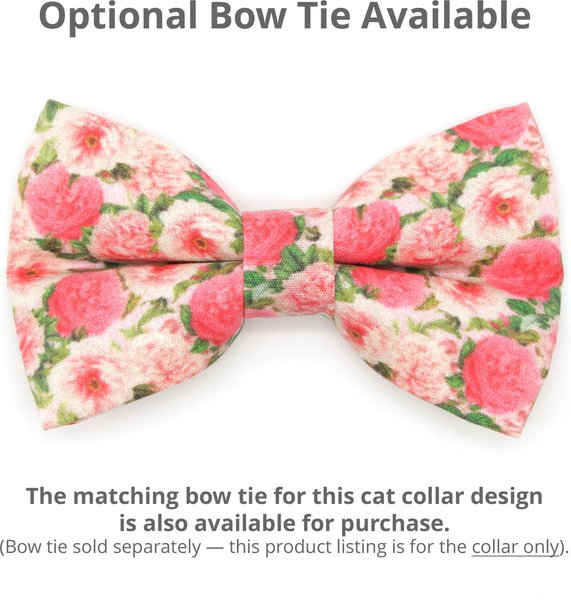 Made By Cleo Pretty In Peony Pink Cat Collar