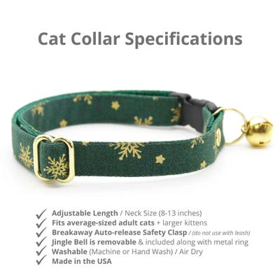 Show full view: Made By Cleo Juniper Cat Collar slide 2 of 5