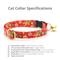 Show in main carousel: Made By Cleo Christmas Treats Red Cat Collar slide 3 of 5