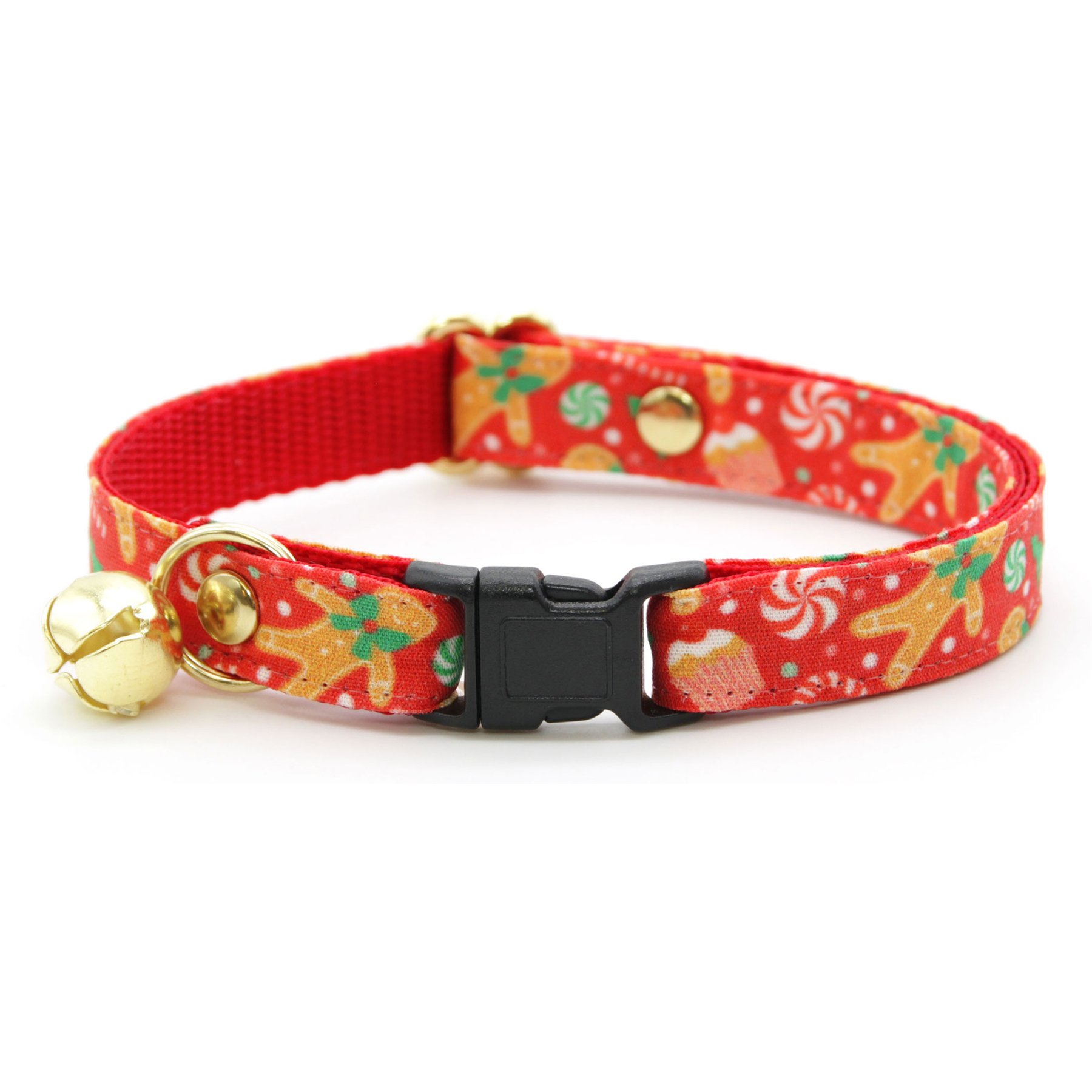 Made By Cleo Christmas Treats Red Cat Collar