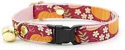Made By Cleo Pumpkin Patch Cranberry Cat Collar
