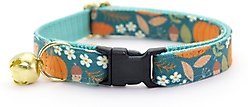 Made By Cleo Pumpkin Patch Teal Cat Collar