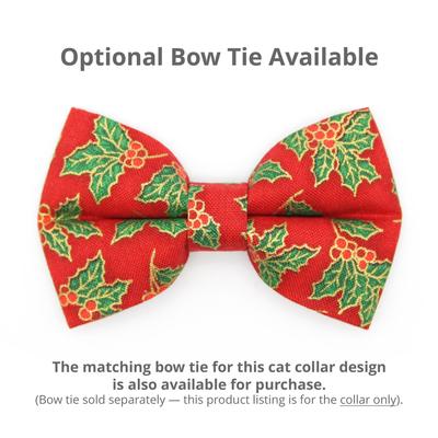 Show full view: Made By Cleo Crimson Berry Cat Collar slide 4 of 4