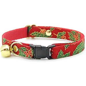 Made By Cleo Crimson Berry Cat Collar
