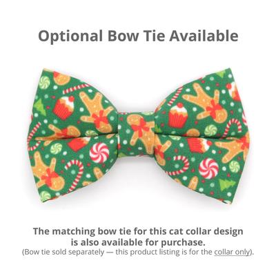 Show full view: Made By Cleo Christmas Treats Green Cat Collar slide 6 of 6