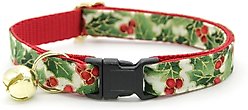 Made By Cleo Holiday Holly Cat Collar