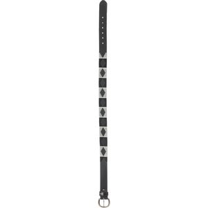 Equinavia Siri Polo Horse Riding Belt, Black/Grey, Large