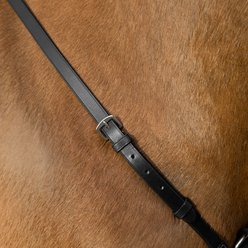 Horze Adjustable 3-Point Horse Breastplate, Black, Horse slide 2 of 4