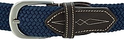Equinavia Elsa Woven Stretch Horse Riding Belt, Navy, Medium/Large