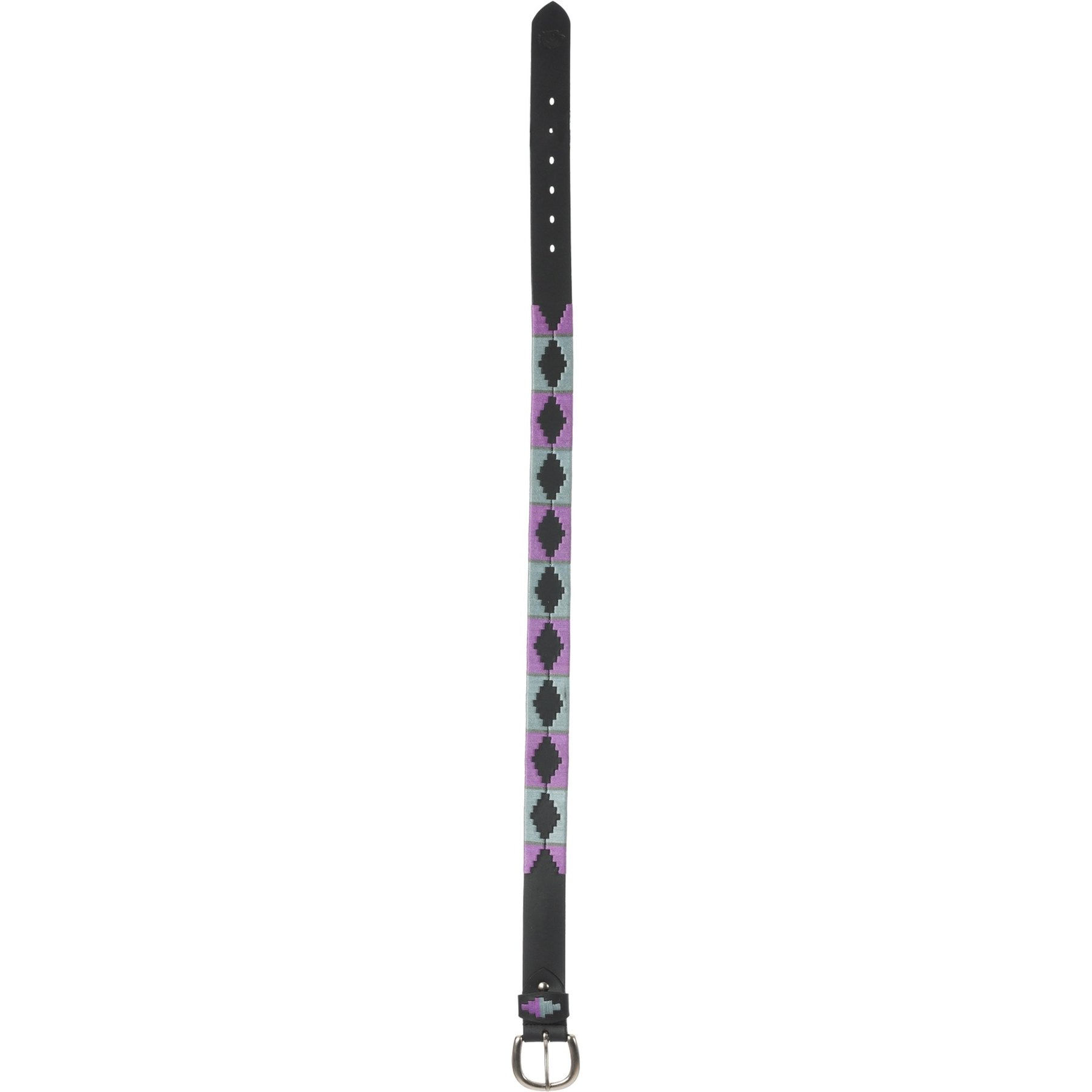 Equinavia Siri Polo Horse Riding Belt, Black/Orchid Mist, X-Small