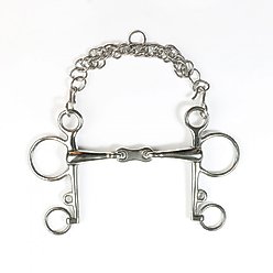 Horze French Link Pelham Horse Bit, 5 3/4