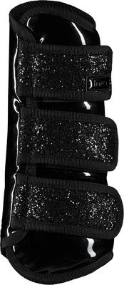 Show full view: Horze Protection Horse Boots with Glitter, Black, Cob slide 6 of 7