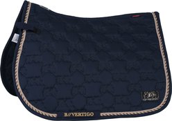 B Vertigo Monaco All Purpose Horse Saddle Pad, Dark Navy