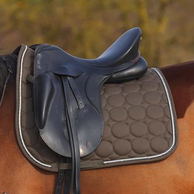 Show full view: Horze Marquess Dressage Horse Saddle Pad, Walnut slide 4 of 4