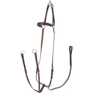 Horze Adjustable 3-Point Horse Breastplate, Tan, Cob