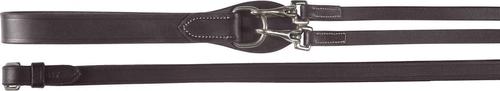 Show full view: Horze Sparta Leather Draw Horse Reins, Dark Brown slide 2 of 2