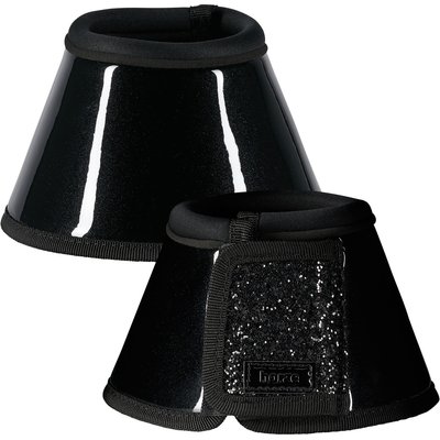 Horze Horze Bell Horse Boots with Glitter, Black, X-Large