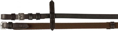 Show full view: Horze Slender Web Horse Reins, Brown, Pony slide 3 of 3