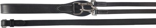 Show full view: Horze Sparta Leather Draw Horse Reins, Black slide 2 of 2