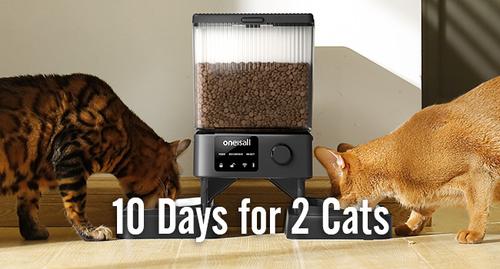 Show full view: OneIsAll PFD-002 PRO 5G Wifi Automatic Cat Feeder, 20-cup slide 7 of 11