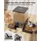 Show in main carousel: OneIsAll Stainless Steel Automatic Two Bowl Cat Feeder, Black, 20-cup slide 2 of 12