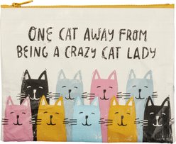 Primitives By Kathy One Cat Away Zipper Pouch Bag slide 2 of 4