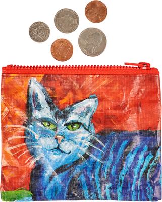 Show full view: Primitives By Kathy Colorful Cat Zipper Wallet slide 2 of 3