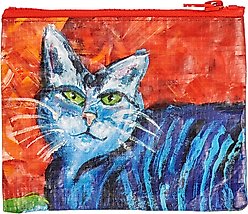 Primitives By Kathy Colorful Cat Zipper Wallet