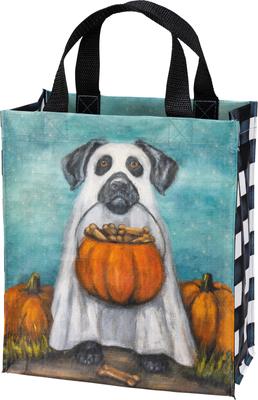 Show full view: Primitives By Kathy Ghost Dog Daily Tote Bag slide 2 of 4