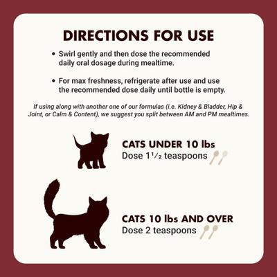 Show full view: Liquid-Vet Feline Immune Booster Unflavored Liquid Supplement for Cats, 8-fl oz bottle slide 8 of 9