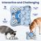 Show in main carousel: PawsPik Interactive Treat Dispensing Puzzle Dog Toy, Light Blue slide 5 of 10