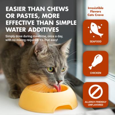 Show full view: Liquid-Vet Feline Pre & PostBiotic Support Seafood Flavor Cat Digestive Aid, 8-fl oz bottle slide 7 of 9